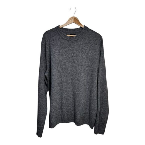 J Crew Rugged Merino Wool Sweater Heathered Crewneck Men’s Size Large #J7701 - Picture 1 of 7